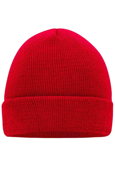 Knitted Cap, red, MB7500, one size