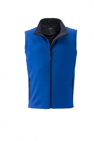 Men&#039;s Promo Softshell Vest JN1128, nautic-blue/navy