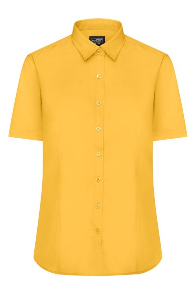 Ladies&#039; Shirt Shortsleeve Poplin JN679, yellow