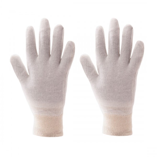 Glattgestrickter Handschuh (600 Paar), A050, Beige