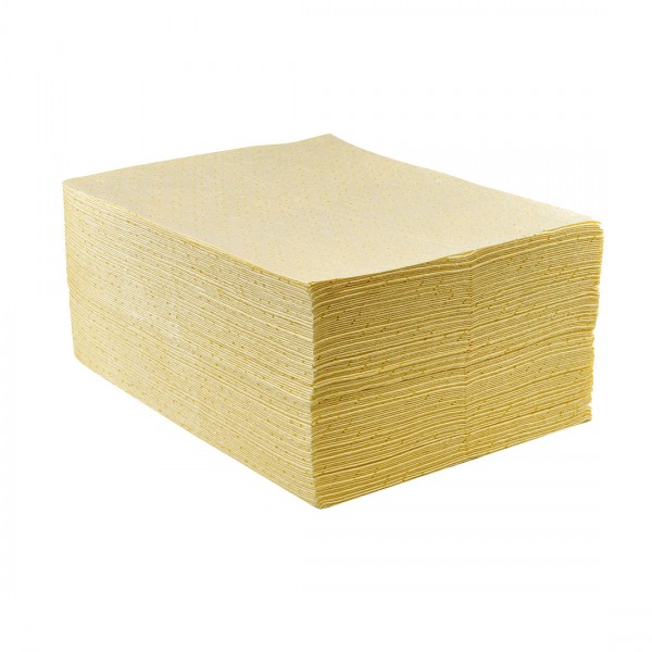 Papierputztücher für chemische Stoffe, SM80, Gelb