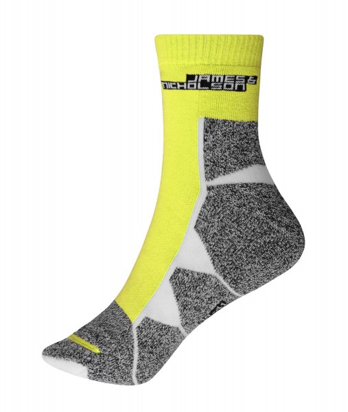Sport Socks JN215, bright-yellow/white
