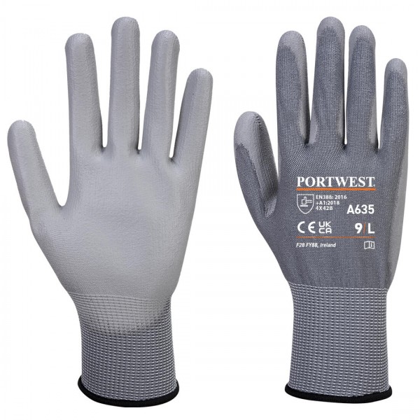 Eco-Schnittschutz-Handschuh, A635, Grau