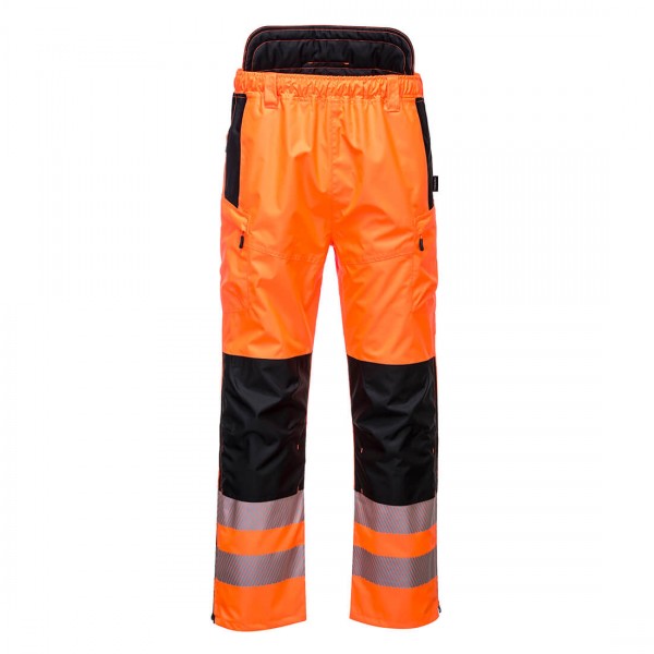 PW3 Warnschutz Extreme Hose, PW342, Orange/Schwarz