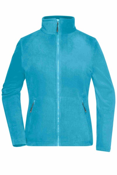 Ladies&#039; Fleece Jacket JN781, turquoise