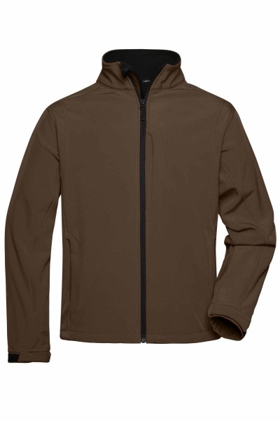 Men&#039;s Softshell Jacket JN135, brown