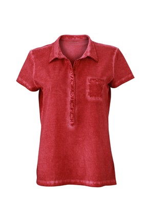 Ladies&#039; Gipsy Polo, Polos, red