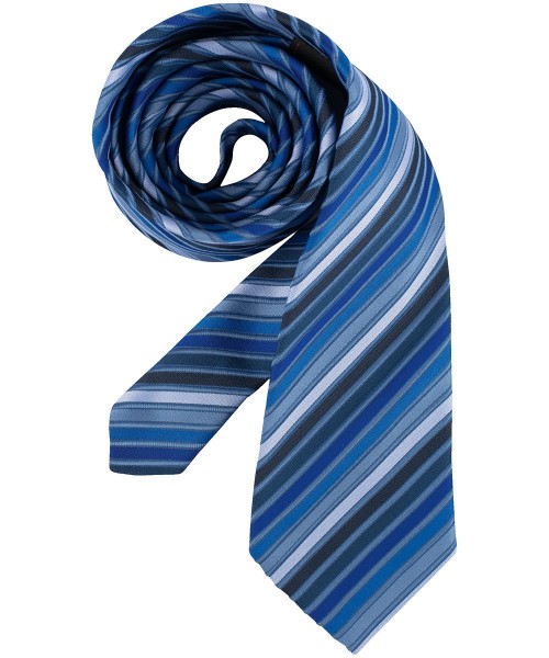 Krawatte, blau gestreift