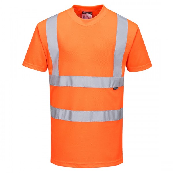 Warnschutz-T-Shirt, RIS, RT23, Orange