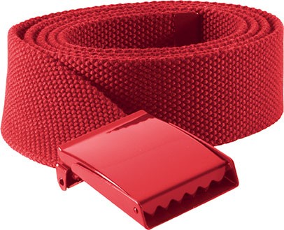 Polyestergürtel, Red, Gr. One Size (KP802)