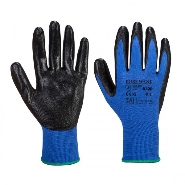 Dexti-Grip Handschuh, A320, Blau